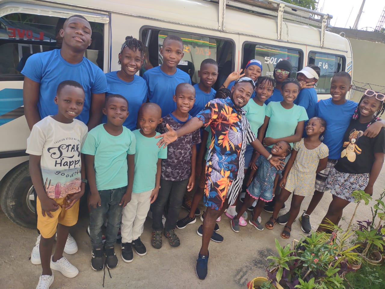 Kids enjoying a day at the beach.