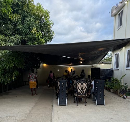 The orphanage house in Haiti